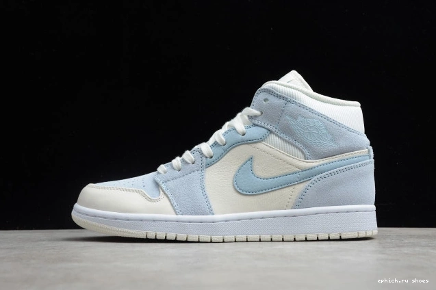 1 DA4666-100 Blue Mixed Textures Mid Air Jordan 0730